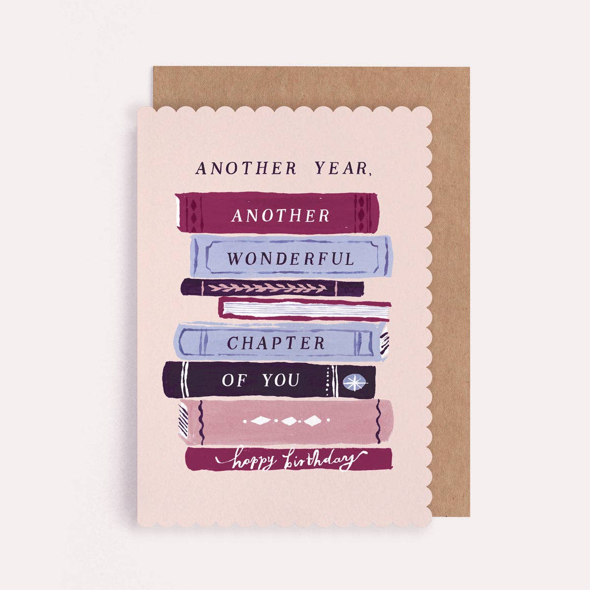 Bookish Birthday Card