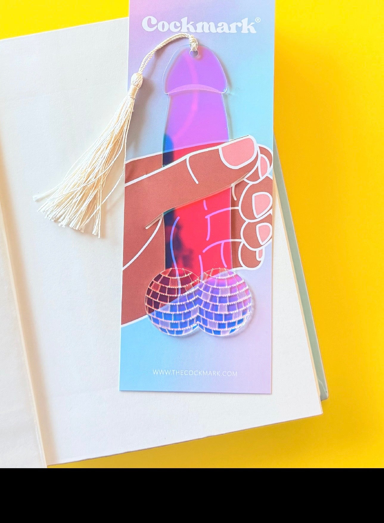 Discoballz Cockmark Bookmark