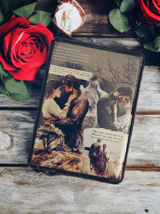 Wuthering Heights Inspired E-Reader Insert Physical Copy