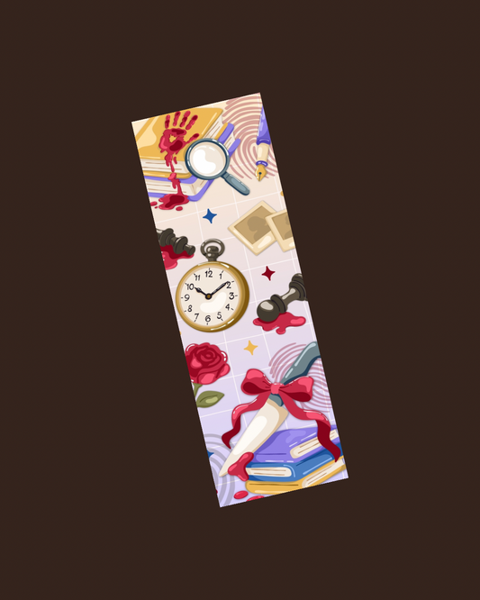 Crime Junkie Bookmark